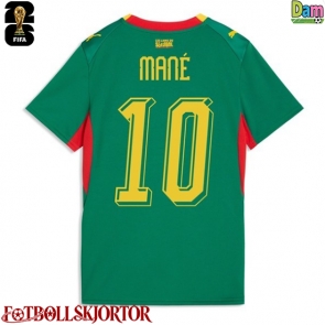 Senegal Sadio Mane #10 Bortatröja Dam VM 2026 Kortärmad